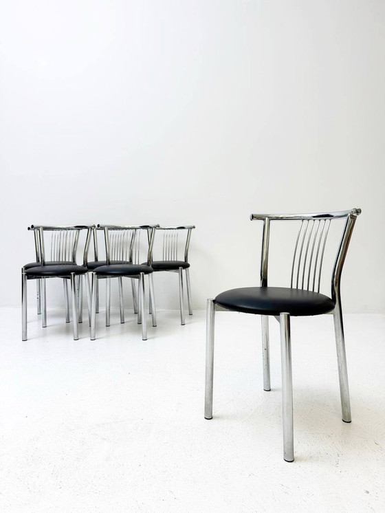 Image 1 of 4 Cerchio chairs from Calligaris