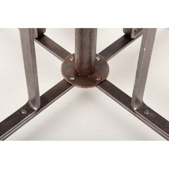Image 1 of Vintage coat rack in steel tube and iron, Germany 1930