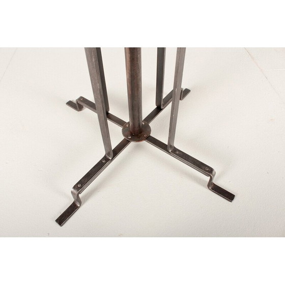 Image 1 of Vintage coat rack in steel tube and iron, Germany 1930