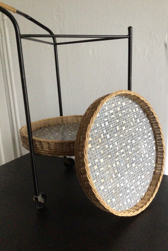 Image 1 of Vintage Trolley, Side Table, Serving Trolley