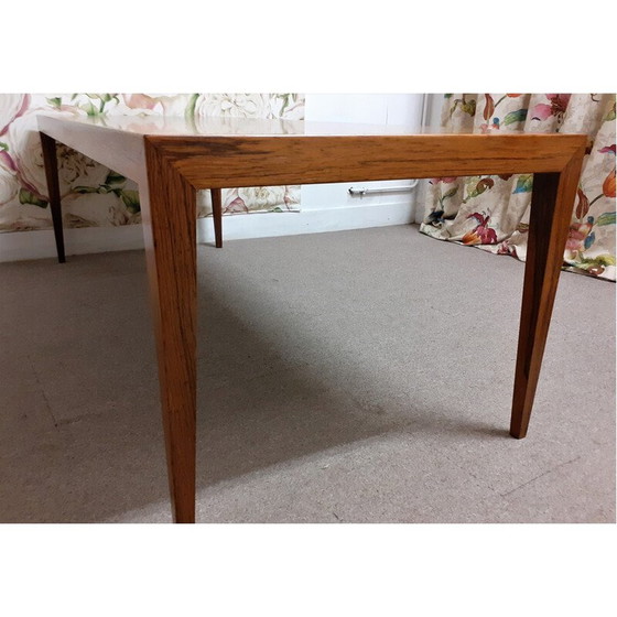 Image 1 of Vintage rectangular rosewood coffee table, 1960