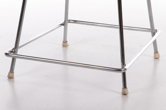 Image 1 of Knoll Bertoia Barstool with beautiful original cushion,1970