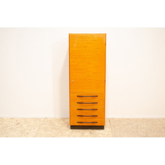 Image 1 of Cassettiera vintage in legno di frassino e olmo di Mojmír Požár per Up Závody, Cecoslovacchia 1960