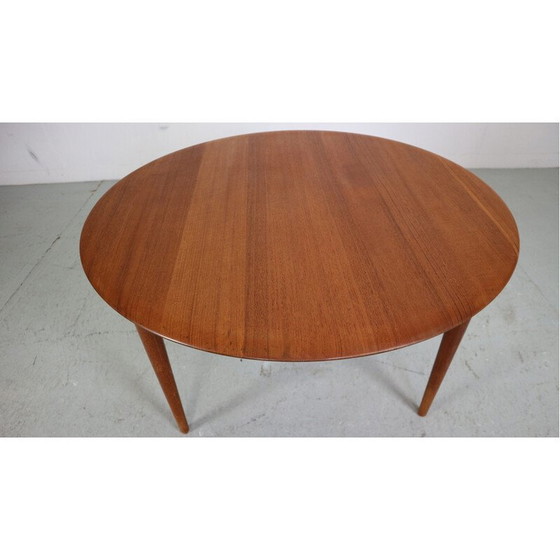 Image 1 of Vintage teak coffee table by Peter Hvidt and Orla Mølgaard Nielsen for France and Søn, Denmark 1950