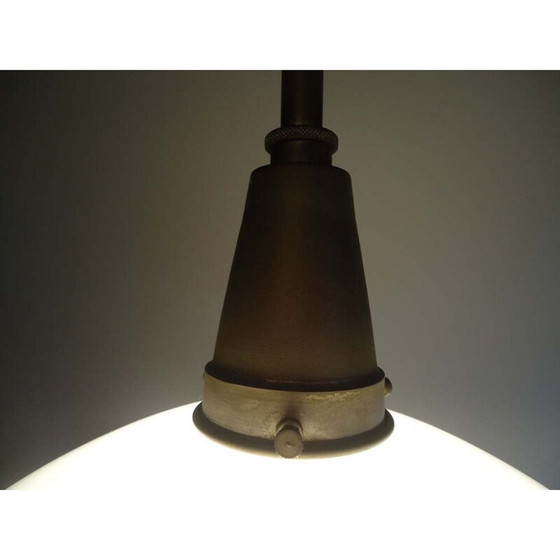 Image 1 of Vintage metal pendant lamp by Otto Muller for Sistrah Licht, Germany 1930