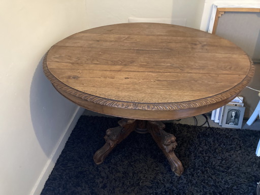 Antique Hunting Table