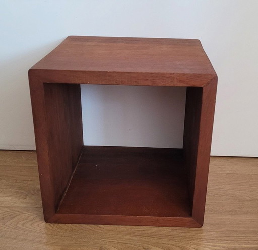 Beautiful Solid Teak Cube 35 x 35 cm