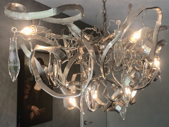 Image 1 of Dutch Design Pendant Lamp Chandelier 140 Cm X 70 Cm