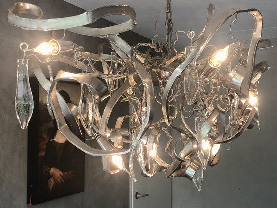 Image 1 of Dutch Design Pendant Lamp Chandelier 140 Cm X 70 Cm