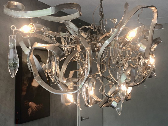 Image 1 of Dutch Design Pendant Lamp Chandelier 140 Cm X 70 Cm