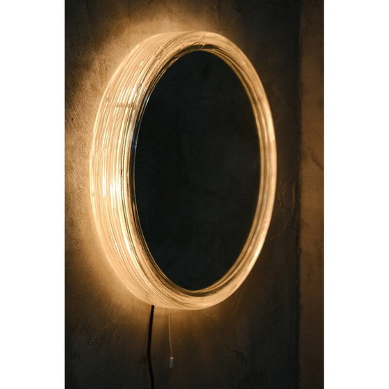 Image 1 of Vintage light mirror by Egon Hillebrand for Hillebrand, 1970