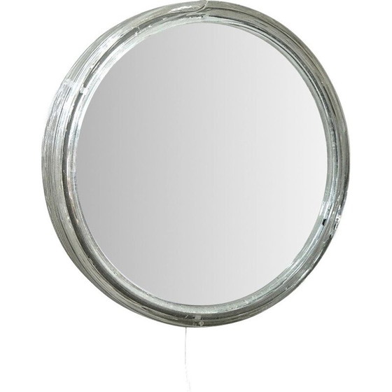 Image 1 of Vintage light mirror by Egon Hillebrand for Hillebrand, 1970
