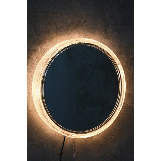 Image 1 of Vintage light mirror by Egon Hillebrand for Hillebrand, 1970