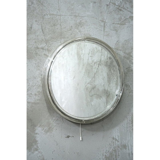 Image 1 of Vintage light mirror by Egon Hillebrand for Hillebrand, 1970
