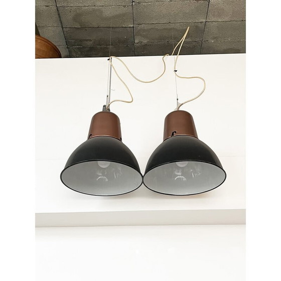 Image 1 of Vintage industrial pendant lamp