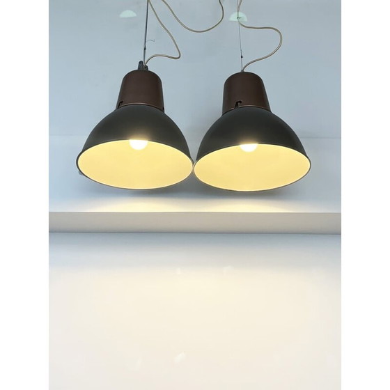 Image 1 of Vintage industrial pendant lamp