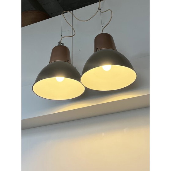 Image 1 of Vintage industrial pendant lamp