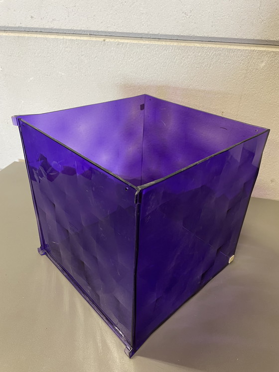 Image 1 of Kartell storage basket purple