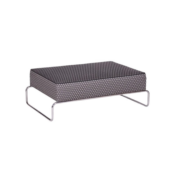 Image 1 of Vintage Bauhaus ottoman, Czech 1930s