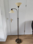 Lampada da notaio a due teste