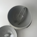 Cubo de hielo Guzzini, versión gris