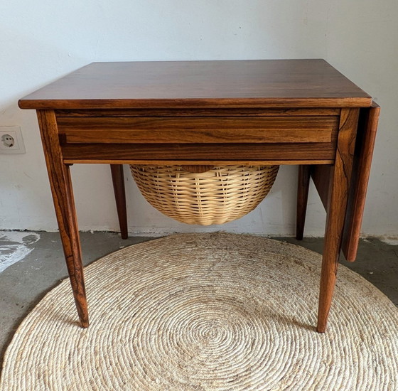 Image 1 of Scandinavian Design Sewing Table, Johannes Andersen, Silkeborg