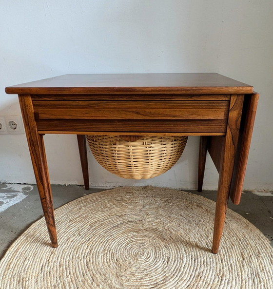 Image 1 of Scandinavian Design Sewing Table, Johannes Andersen, Silkeborg