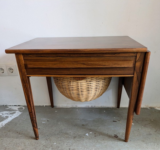 Image 1 of Scandinavian Design Sewing Table, Johannes Andersen, Silkeborg