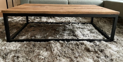 Industrial Coffee Table- Chinese Elm Wood