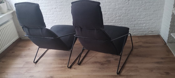 Image 1 of 2x Ikea Villstad Armchairs by Carl Öjerstam