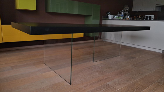 Image 1 of Lago Air Table black lacquered 2.5m x 1m