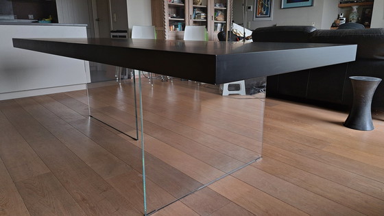 Image 1 of Lago Air Table black lacquered 2.5m x 1m