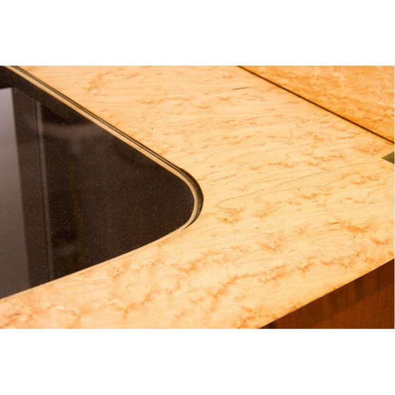 Image 1 of Vintage bar furniture in walnut and maple