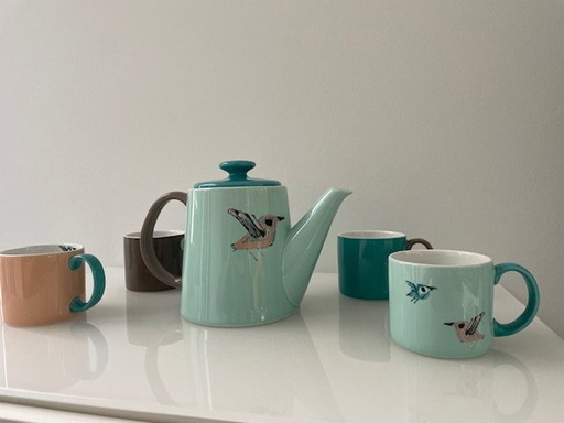 Serax 'My Tea Pot' By Fiep Westendorp Tea Set (Collectors Item)