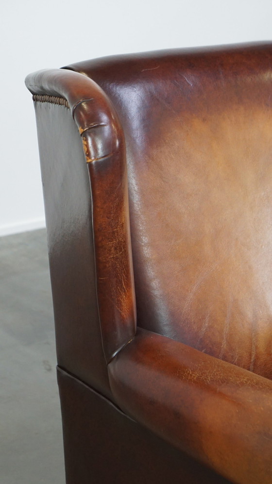 Image 1 of 2 X Sheep Leather Ear Armchair