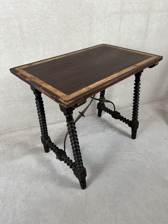 Image 1 of Console/table espagnole du 19e siècle