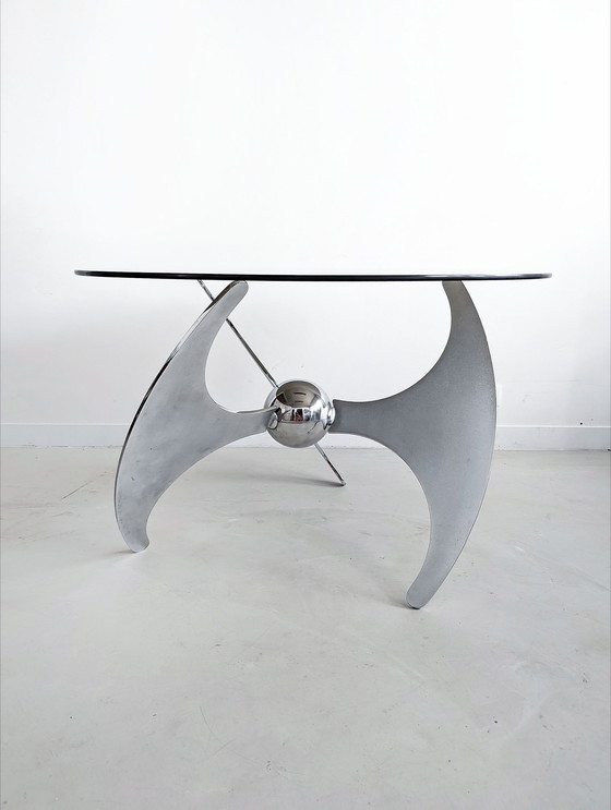 Image 1 of Cama Adjustable Dining Table By Luciano Campanini