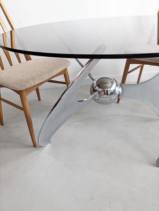 Image 1 of Cama Adjustable Dining Table By Luciano Campanini