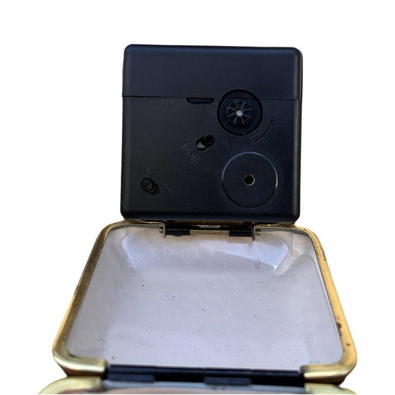 Image 1 of Vintage electronic travel alarm clock for Meister-Anker, Germany 1970