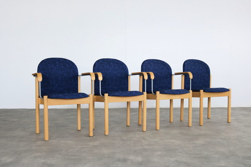 4x chaises Kinnarps vintage