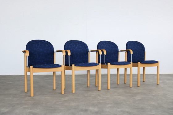 Image 1 of 4x vintage Kinnarps chairs