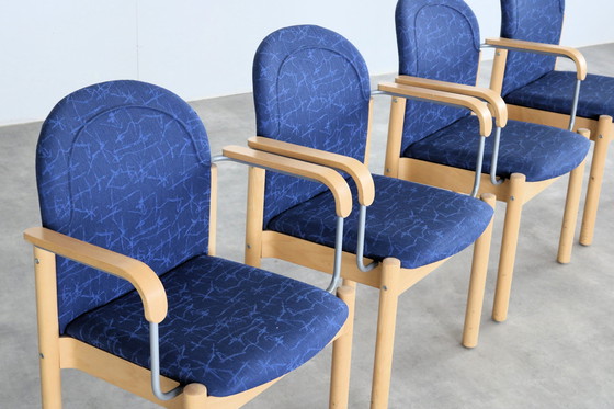 Image 1 of 4x chaises Kinnarps vintage