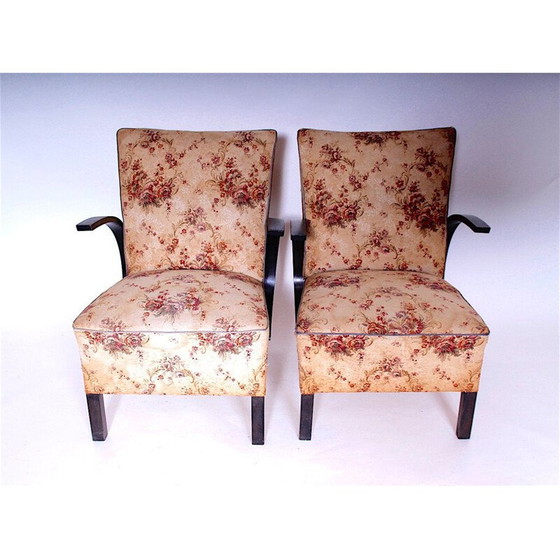 Image 1 of Pair of vintage armchairs,Czechoslovakia 1960s