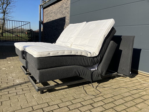 Luxury Auping Kiruna Boxspring, Full Electric Base (2-Motor), Including Mattresses And Toppers