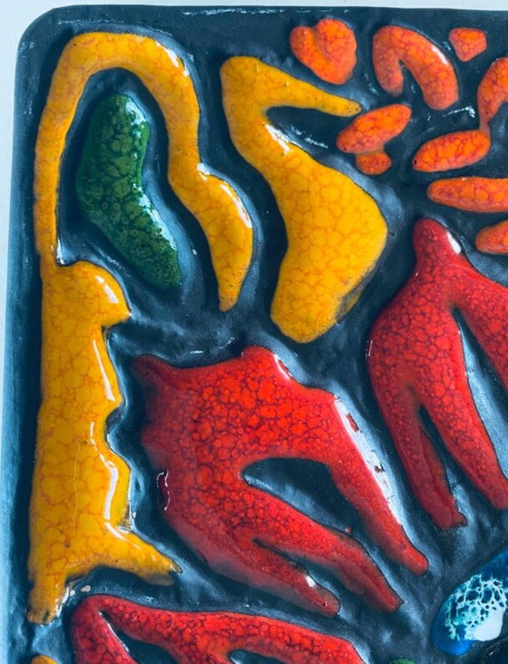 Image 1 of Piatto da parete in ceramica vintage