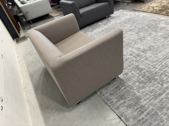 Image 1 of Gelderland 4800 Loveseat Ploughwool Bench