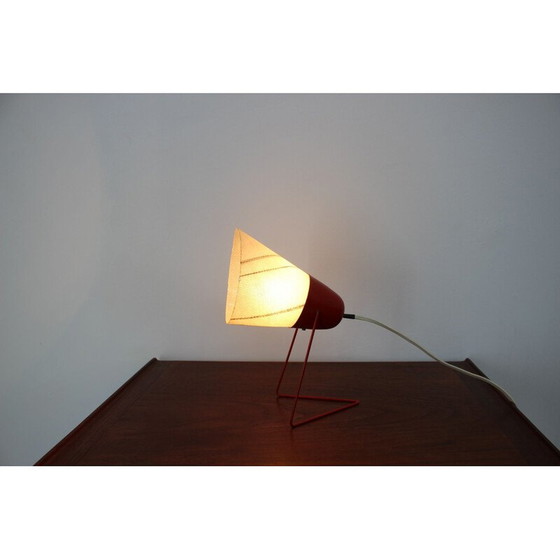Image 1 of Lampada da tavolo vintage in metallo e plastica, Cecoslovacchia 1960