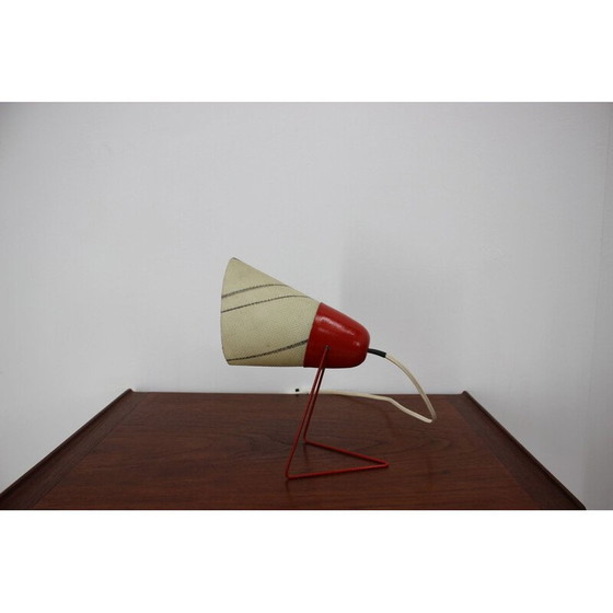 Image 1 of Lampada da tavolo vintage in metallo e plastica, Cecoslovacchia 1960