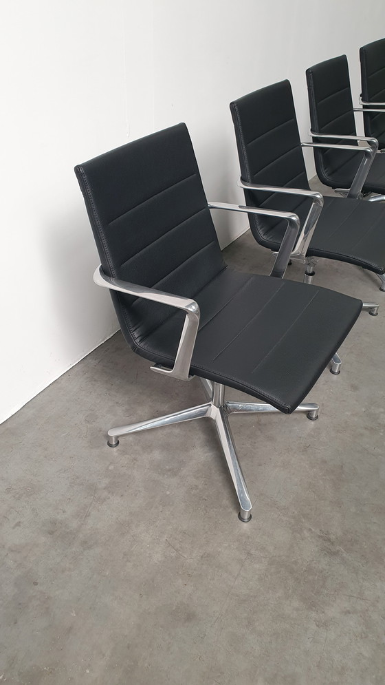 Image 1 of 4x Valea Elle 408 designer office chair ICF