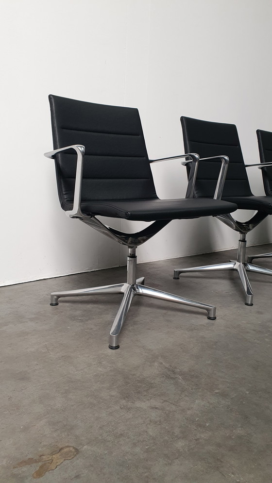 Image 1 of 4x Valea Elle 408 designer office chair ICF